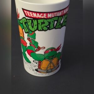 Vtg Teenage Mutant Ninja Turtles 1989 Mirage Studios Kid's Plastic Cup